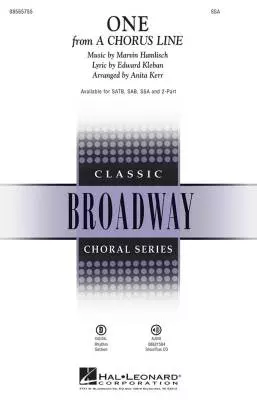 One (from A Chorus Line) - Kleban/Hamlisch/Kerr - SSA