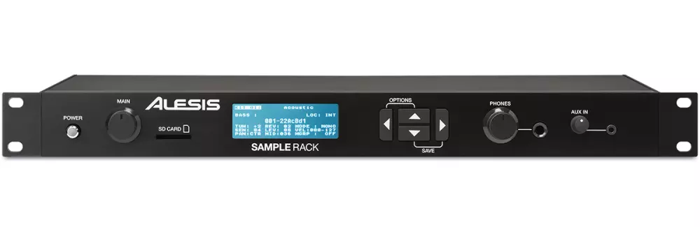 SampleRack Percussion Module