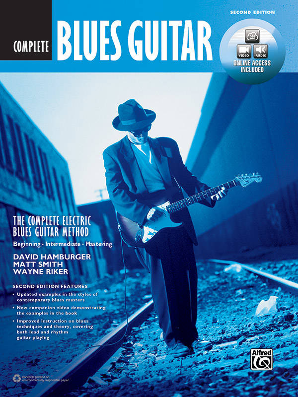 The Complete Blues Guitar Method: Complete Edition (Second Edition) - Hamburger/Smith/Riker - Book/Media Online