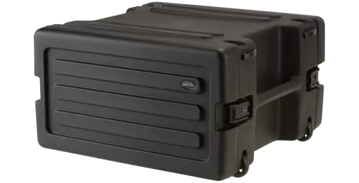 6U Roto Molded Rack w/TSA Lock & In-Line Wheels