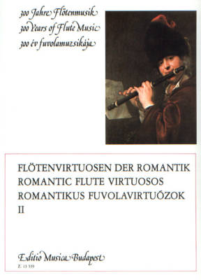 Editio Musica Budapest - Romantic Flute Virtuosos Vol.2 - Lorant - Flute - Book