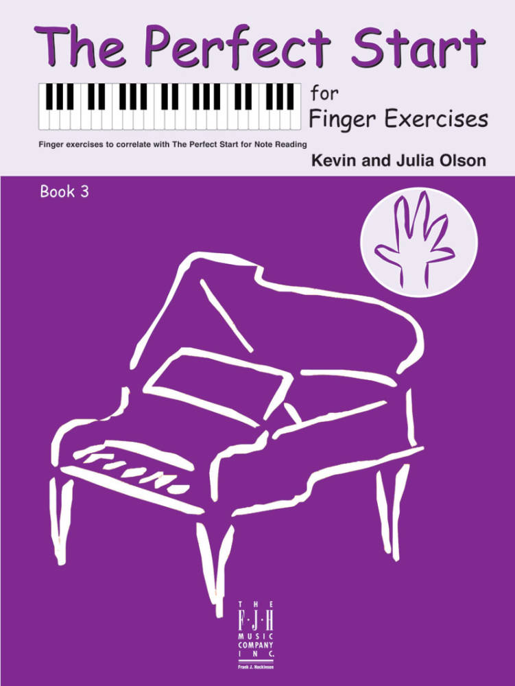 The Perfect Start for Finger Exercises, Book 3 - Olson - Piano - Book