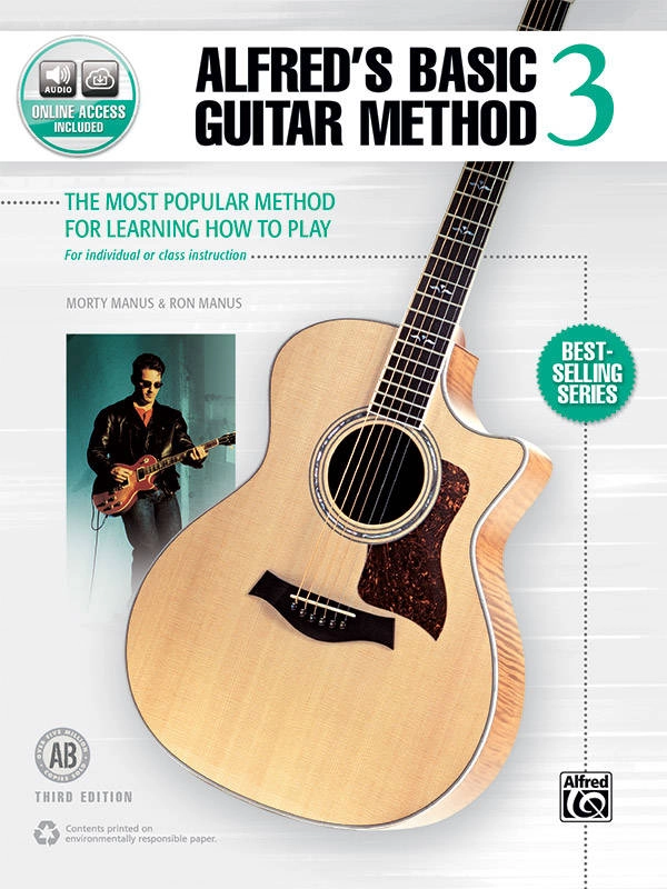 Alfred\'s Basic Guitar Method 3 (Third Edition) - Manus - Book/Audio Online