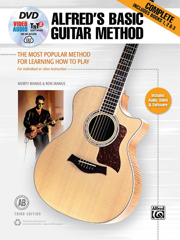 Alfred\'s Basic Guitar Method, Complete (Third Edition) - Manus - Book/DVD/Media Online