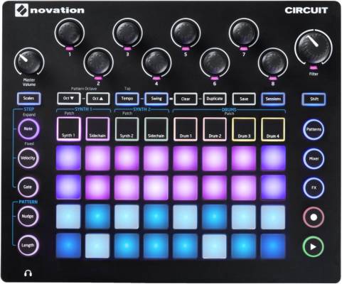 Novation - Circuit - Pad Based Groove Box