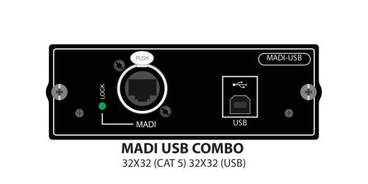 MADI USB Combo Card