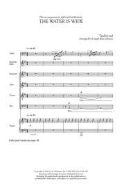 Water Is Wide - Traditional/Johnson - SATB