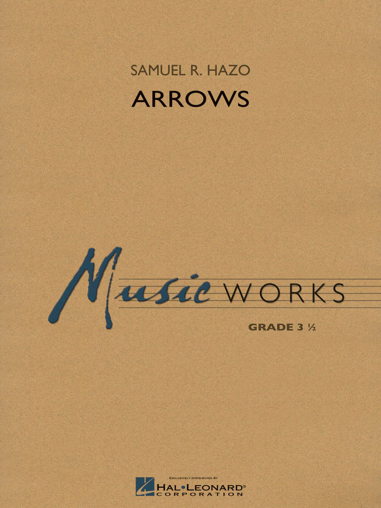 Arrows - Hazo - Concert Band - Gr. 3.5