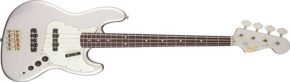 Classic Vibe Jazz Bass 60\'s 4-String Guitar Rosewood Fingerboard - Inca Silver