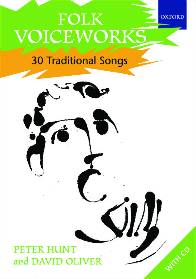 Folk Voiceworks: 30 Traditional Songs - Hunt/Oliver - Book/CD