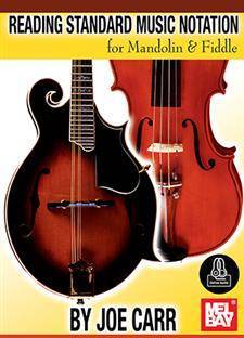Mel Bay - Reading Standard Music Notation for Mandolin & Fiddle - Carr - Livre/Audio en ligne