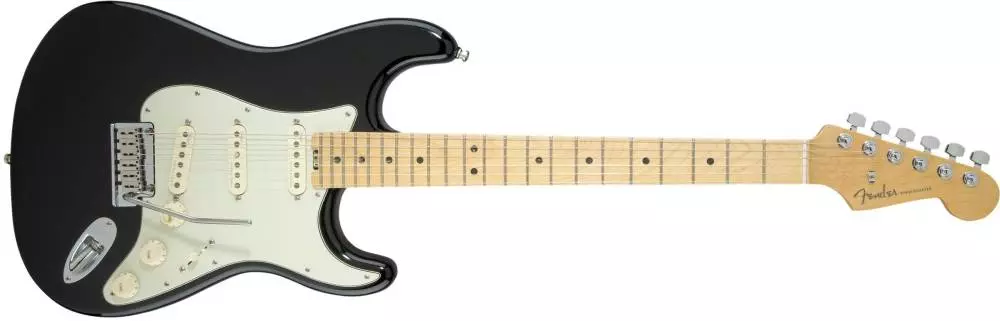 American Elite Stratocaster, Maple Fingerboard, Mystic Black
