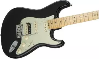 American Elite Stratocaster HSS Shawbucker, Maple Fingerboard, Mystic Black