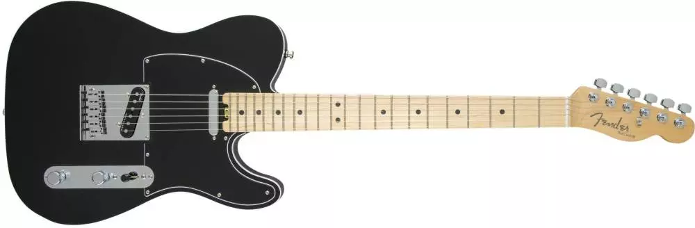 American Elite Telecaster, Maple Fingerboard, Mystic Black