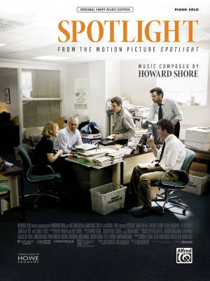 Alfred Publishing - Spotlight (from the Motion Picture Spotlight) - Shore - Solo Piano