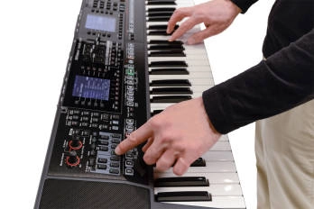 61 Key Expandable Arranger Keyboard Dual Screen