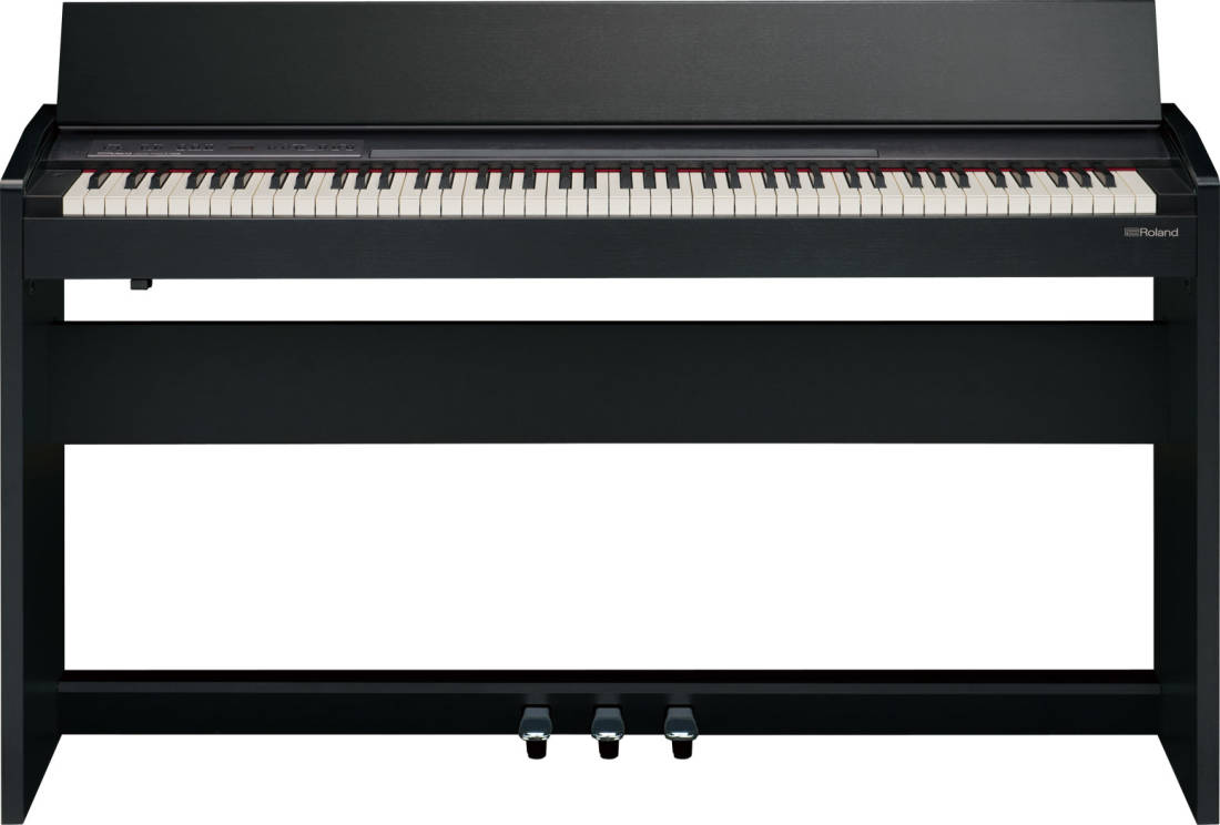 Roland F140R Digital Piano In Contemporary Black Long & McQuade