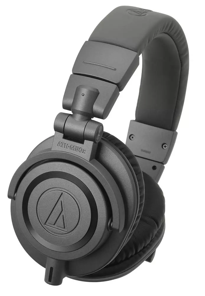 ATH-M50X Closed Back Monitor Headphones w/3 Cables - Matte Grey (LTD ED)