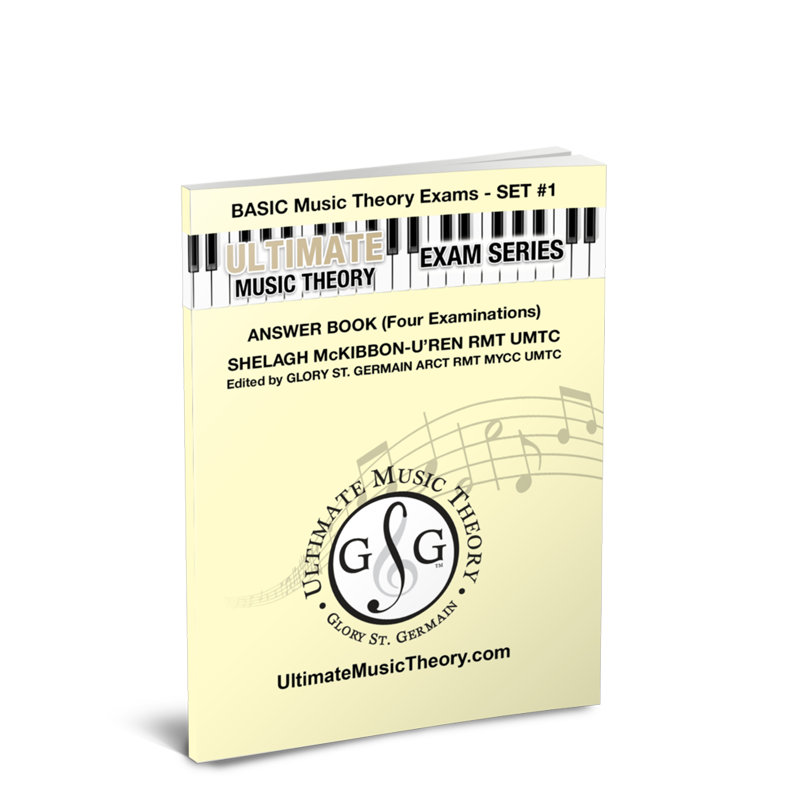 Basic Music Theory Exams-Set 1 - McKibbon-U\'Ren/St. Germain - Answer Book