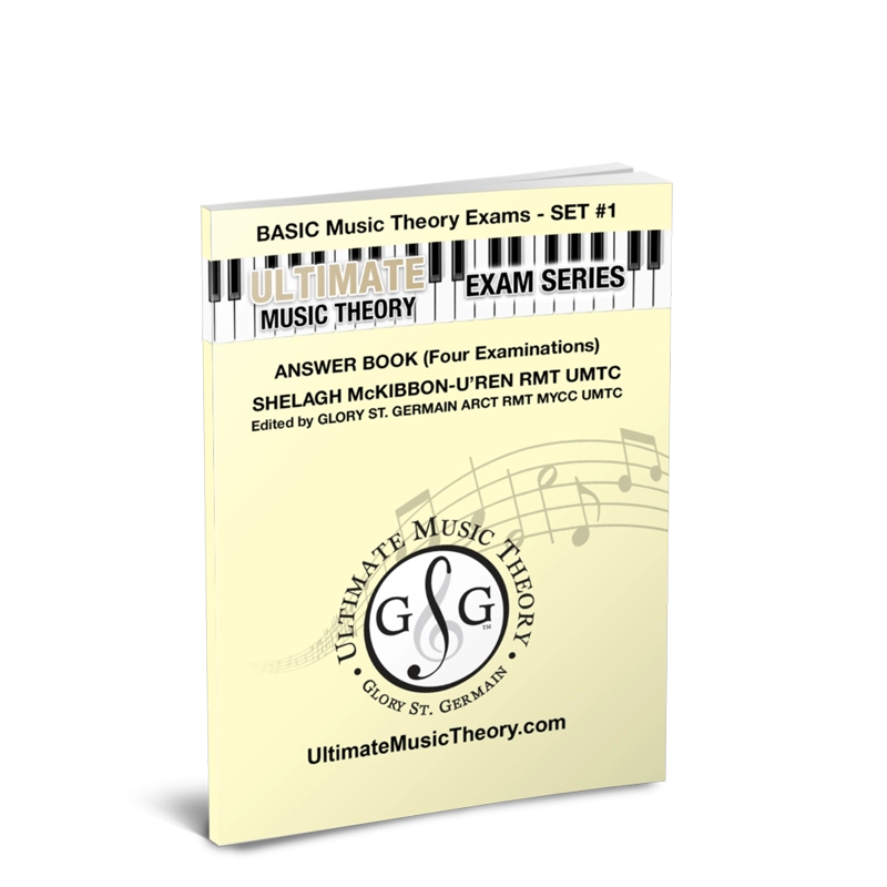 Basic Music Theory Exams-Set 1 - McKibbon-U\'Ren/St. Germain - Answer Book