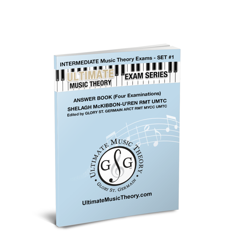 Intermediate Music Theory Exams-Set 1 - McKibbon-U\'Ren/St. Germain - Answer Book