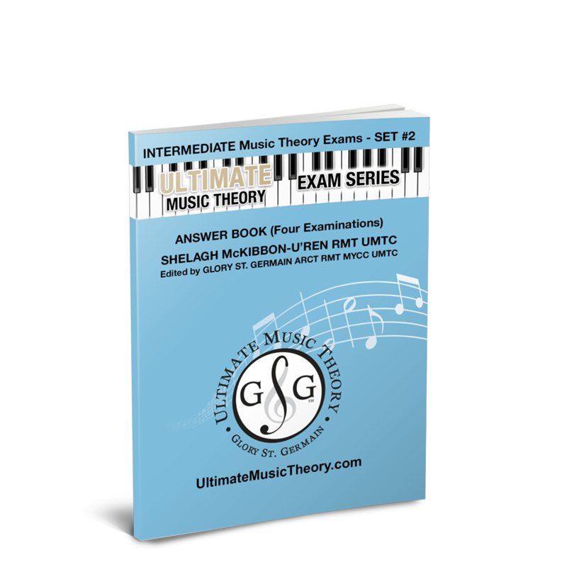 Intermediate Music Theory Exams-Set 2 - McKibbon-U\'Ren/St. Germain - Answer Book