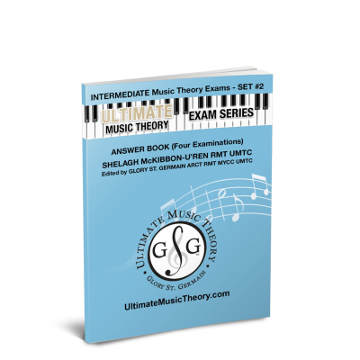 Ultimate Music Theory - Intermediate Music Theory Exams-Set 2 - McKibbon-URen/St. Germain - Answer Book