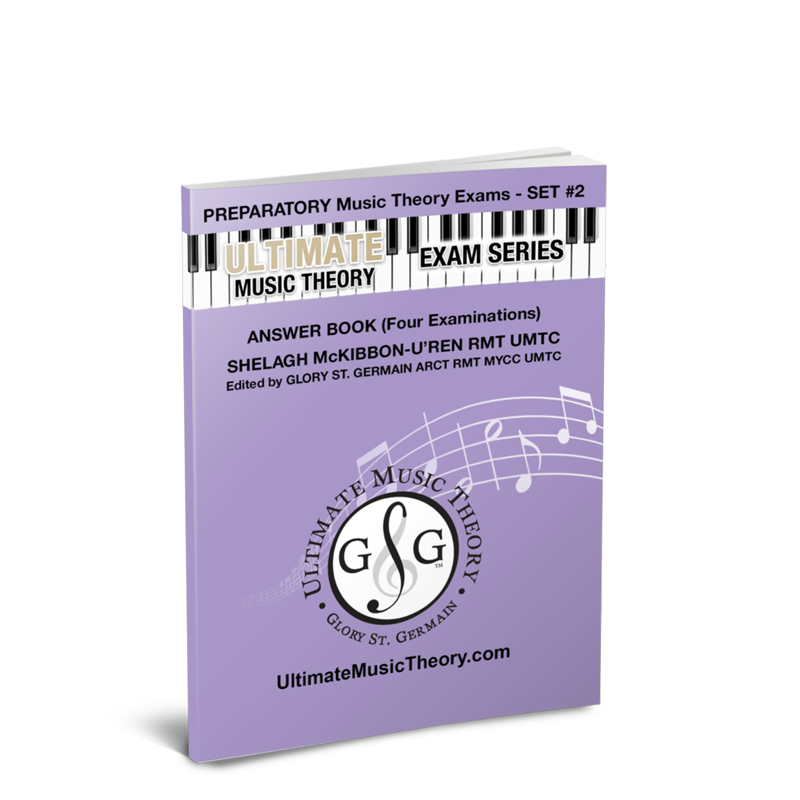 Preparatory Music Theory Exams-Set 2 - McKibbon-U\'Ren/St. Germain - Answer Book