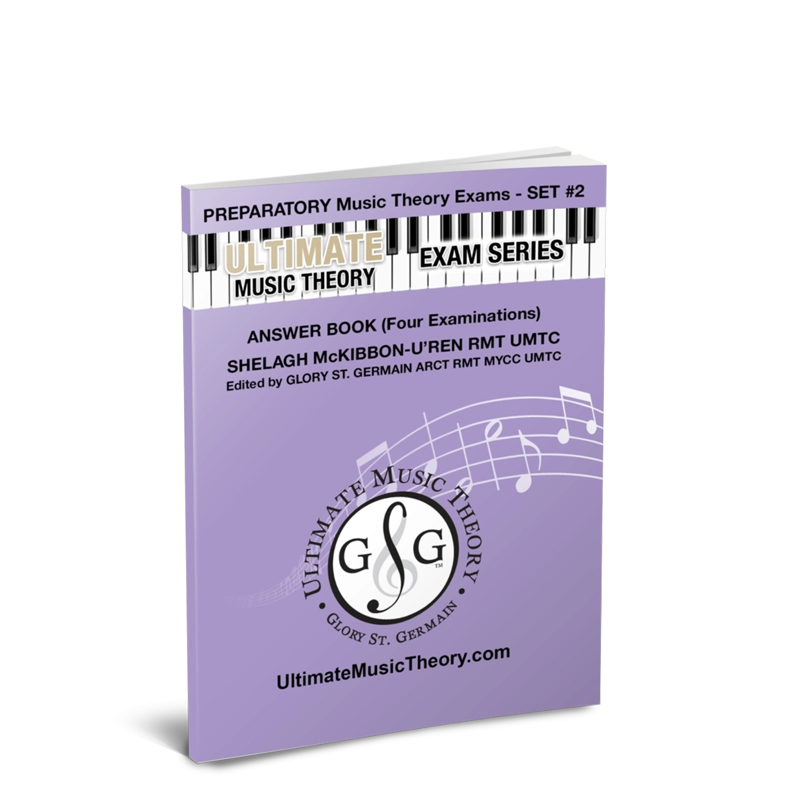 Preparatory Music Theory Exams-Set 2 - McKibbon-U\'Ren/St. Germain - Answer Book