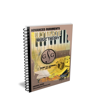 Ultimate Music Theory - Advanced Music Theory Rudiments - St. Germain - Answer Book