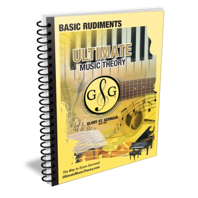 Ultimate Music Theory - Basic Music Theory Rudiments - St. Germain - Workbook