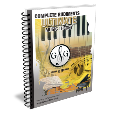 Ultimate Music Theory - Complete Music Theory Rudiments - St. Germain - Workbook