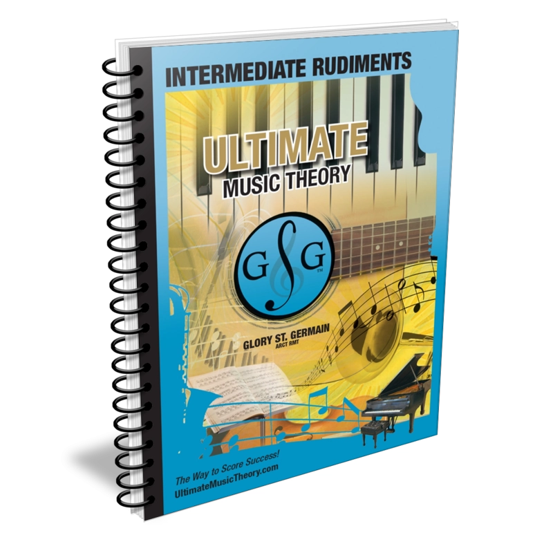 Intermediate Music Theory Rudiments  - St. Germain - Workbook