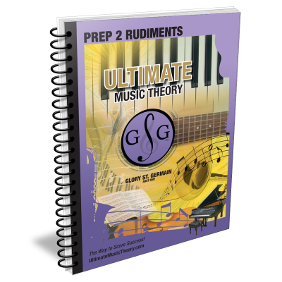 Ultimate Music Theory - Prep 2 Music Theory Rudiments - St. Germain - Workbook