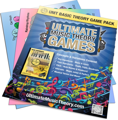 Basic Music Theory Game Pack