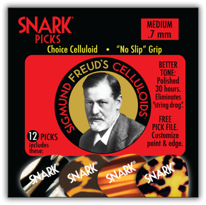 Snark - Celluloid Picks - .50mm Thin (12 Pack)