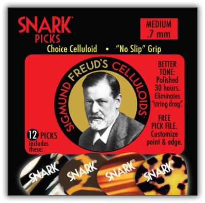 Snark - Celluloid Picks - 1.0mm Heavy (12 Pack)