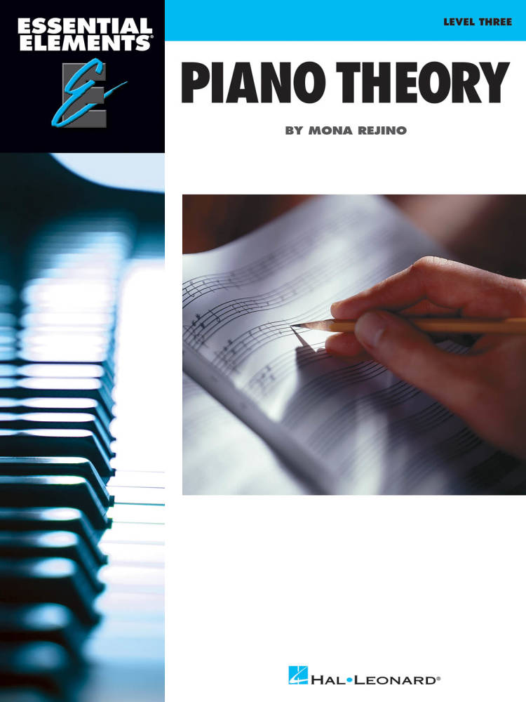 Essential Elements Piano Theory-Level 3 - Rejino - Piano - Book