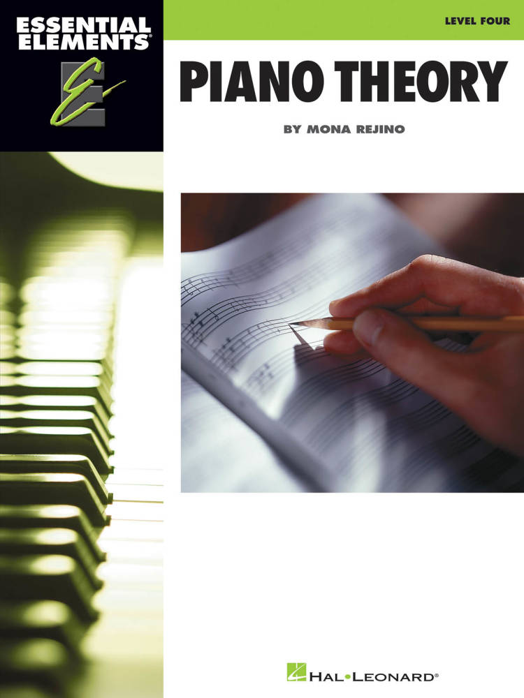 Essential Elements Piano Theory-Level 4 - Rejino - Piano - Book