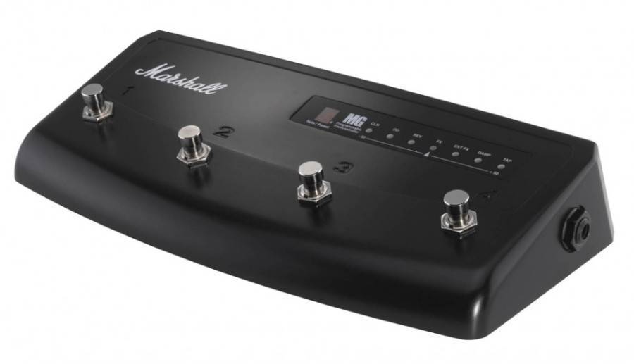 4 Channel Footswitch with Tuner Display for Marshall MG Series Amps