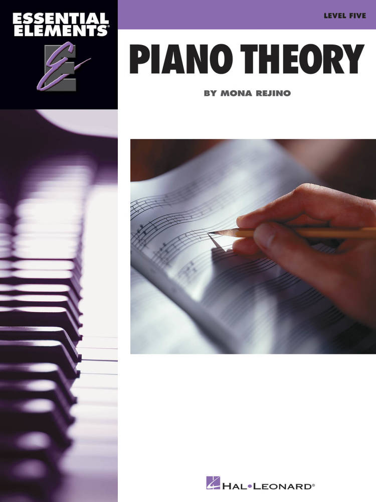 Essential Elements Piano Theory-Level 5 - Rejino - Piano - Book