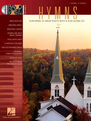 Hal Leonard - Hymns: Piano Duet Play-Along Volume 9 - Piano Duets (1 Piano, 4 Hands) - Book/CD