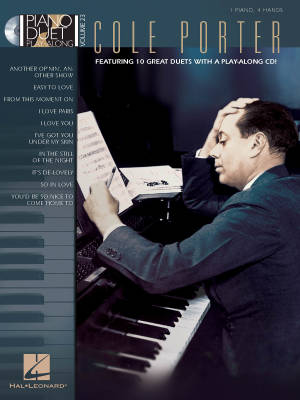 Hal Leonard - Cole Porter: Piano Duet Play-Along Volume 23 - Duos de pianos (1 piano, 4 mains) - Livre/CD