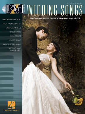 Wedding Songs: Piano Duet Play-Along Volume 25 - Piano Duets (1 Piano, 4 Hands) - Book/CD