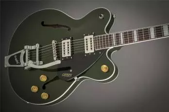 G2622T Streamliner Center Block with Bigsby, Broad\'Tron Pickups, Torino Green