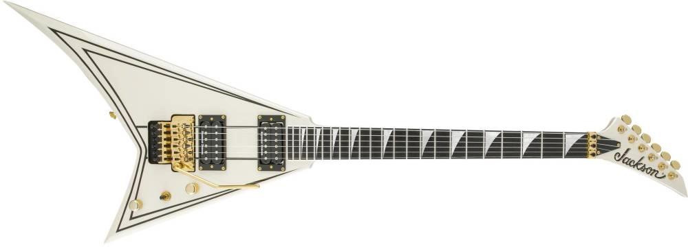 Pro Rhoads RR3, Ebony Fingerboard - Ivory with Black Pinstripes