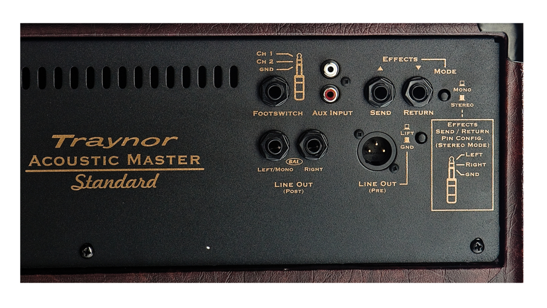 Traynor AM Standard 2Channel Stereo Acoustic Guitar Amp 150 Watts