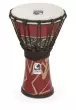 Toca Percussion - Freestyle Rope-Tuned Djembe - 7 inch - Bali Red