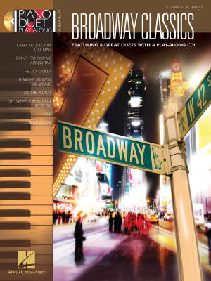 Hal Leonard - Broadway Classics: Piano Duet Play-Along Volume 29 - Piano Duets (1 Piano, 4 Hands) - Book/CD