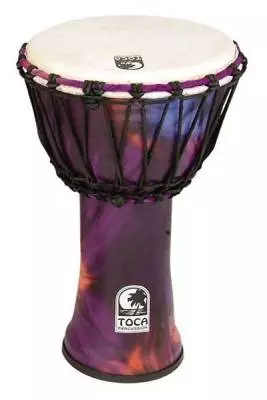 Toca Percussion - Synergy Freestyle Djembe - Purple